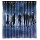 thumbnail image 1 of Cortina de ducha de Tokyo Ghoul, juego de cortinas de baño con ganchos, tamaño 66 x 72 pulgadas, 1 of 3