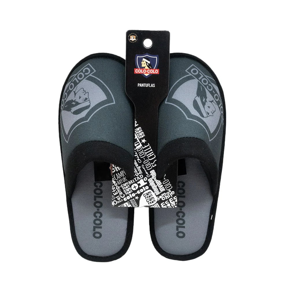 Pantuflas Colo Colo Nuevas Original Titanio