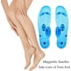 thumbnail image 5 of Plantillas magnéticas de acupresión para zapatos, almohadillas para masaje de pies, terapia podal, reflexología, alivio del dolor (azul, para hombre), 5 of 7