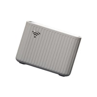 Magideal - Estuche De Almacenamiento Para Enrutador De Escritorio, Tiras De Alimentación Ocultas, Decoración De Almacenamiento De Cable De Datos, Organizador De , Gris