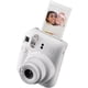 thumbnail image 5 of Cámara instantánea Fujifilm Instax Mini 12, color blanco arcilla, funda personalizada Minimate y película Fuji Instax de 20 hojas, paquete doble, 5 of 6