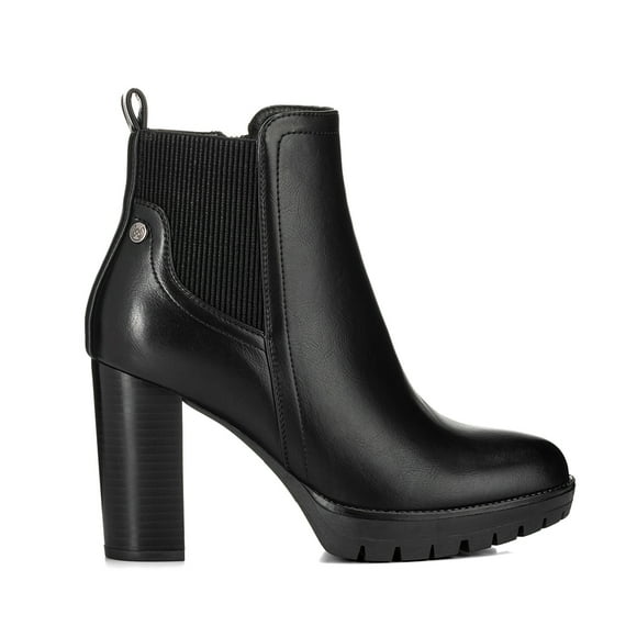 Botin Negro Casual Mujer Weide QBM06