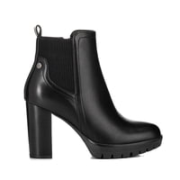 Botin Negro Casual Mujer Weide Qbm06