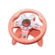 thumbnail image 3 of Juguetes de volante, kilómetro digital de educación temprana para niños y niñas Aceleración de vibración simulada Controlador de conducción de juguete , Ronda rosa, 3 of 5