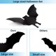 thumbnail image 5 of Calcomanía con forma de murciélago CCINEE para decoración de Halloween, 24 unidades, con adhesivos, 5 of 7