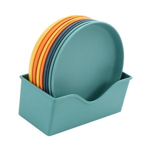 Magideal - 8X Plato De Cena, Vajilla Para Servir Pasteles, Platos De Postre, Plato De Fruta Seca, Plato De Aperitivos, Platos De Para Banquete En Casa,