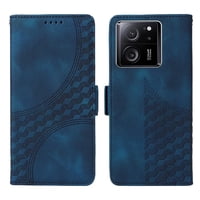 Carcasa Foxdock Xiaomi 13T De Cuero Pu, Diseño Acolchado Clásico, Protección Contra Caídas Y Rayones