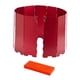 thumbnail image 3 of Parabrisas De Estufa Plegable Portátil Protección Contra El Viento Para Cocina Picnic Al Aire Libre Rojo, 3 of 3