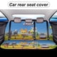 thumbnail image 5 of Funda de Asiento Trasero de Auto Desmarcar Criaturas 120x59x76cm, 5 of 6