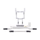 thumbnail image 4 of RC Servo Servo Servo Mount Stand Con Enlace De Dirección Para 1:10 Sacle Car Silver, 4 of 5
