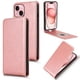 thumbnail image 3 of Funda tipo folio para iPhone 15 con soporte magnético y protección para la cámara Oro rosa, 3 of 6