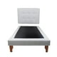 thumbnail image 3 of Cama De Plaza Lino Gris, 3 of 3