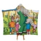 thumbnail image 1 of Babar Manta Capa con Capucha Anti-Bolitas, Manta de Lana Ártica Suave, Manta Portátil de Felpa Ligera y Lujosa, Poncho para Siesta en Casa y Oficina, 100*130cm, 1 of 6