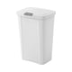 thumbnail image 1 of Bote de basura Sterilite 10458004 con tapa táctil, 49 L, blanco, 1 of 9