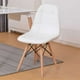 thumbnail image 2 of 4un Silla Eames Acolchada Buckle - Blanco, 2 of 4