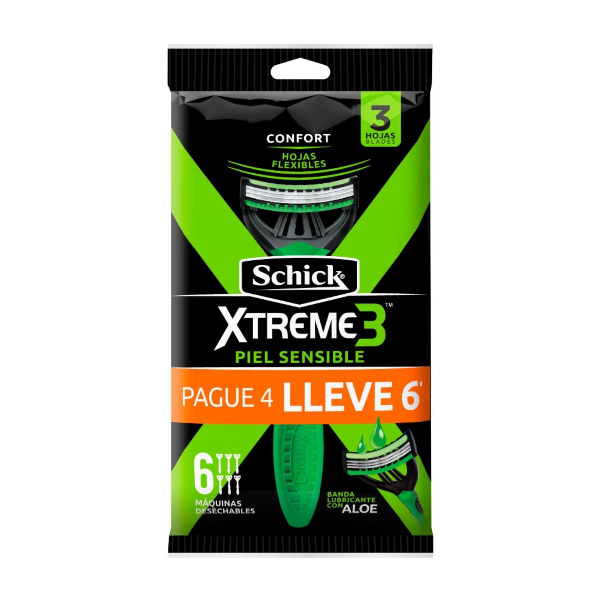Máquina De Afeitar Xtreme3 1 Un Schick