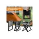 thumbnail image 3 of Asador Portátil Plegable Color Negro En X, 3 of 5
