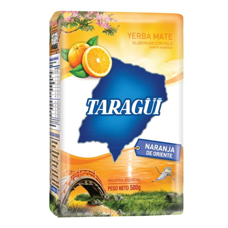Yerba Mate Naranjas De Oriente 500 g Taragüi