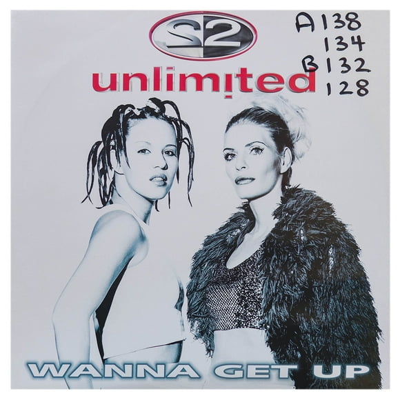 2 Unlimited Wanna Get Up 12 Maxi Single Usado