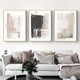 thumbnail image 1 of 3pcs, Frameless Minimalist Abstract Poster, Boho Style Canvas Painting, On The Wall Nordic Neutral Art Print Morden Picture For Living Room Home Decor, No Frame, 1 of 5