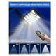 thumbnail image 4 of Pack 2 Foco Solar Posta 1200W Para Calles Al Aire Libre, Patios, Garajes, Campos Deportivos, Estacionamientos, 4 of 6