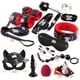 thumbnail image 1 of Adult BDSM Kit for Women - Handcuffs, Anal Plug, Vibrator - Sexy Toys for Erotic Sessions, 1 of 3