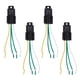 thumbnail image 3 of 4xCar Automotriz Camión 4 Pin 12V 40 Amp SPDT NC Enchufe De Relé Y Arnés, 3 of 6
