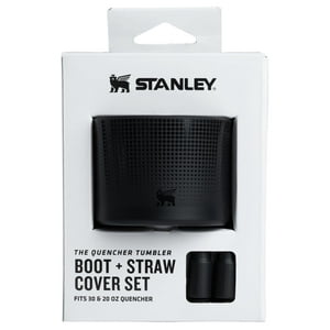 Set De Accesorios Stanley Quencher Para Botas Y Gorra Con Pajita, Color Negro