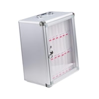 Bothyi - Gabinete De Almacenamiento Para Teléfono Con Puerta Transparente Y 2 Llaves, Resistente Caja De Almacenamiento Para Móviles Con 24 Ranuras