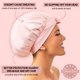 thumbnail image 3 of Gorro De Seda 100% Seda Morera Rosa, 3 of 7