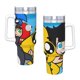 thumbnail image 4 of Mikecrack Vaso aislado de acero inoxidable con asa, diseño temático, regalo para familia, amigos y fans; incluye pajita y encaja en el portavasos estándar, 40 oz, 4 of 6