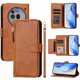 thumbnail image 1 of FOXDOCK Funda Tipo Cartera para Realme 14 Pro 5G Cuero PU con Cremallera y Correa de Muñeca, Ranuras para Tarjetas, Soporte Plegable, Cierre Magnético, 1 of 5