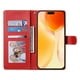 thumbnail image 3 of Funda Para Iphone 16 Plus – Cuero Premium, 3 Ranuras Para Tarjetas, Protección Contra Impactos, 3 of 5