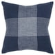 thumbnail image 1 of Cojín decorativo Rizzy Home T14635 Azul 50 x 50 cm con relleno de plumón, 1 of 3