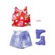 thumbnail image 1 of Conjunto de denim para muñeca Barbie con accesorios, 1 of 2