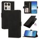 thumbnail image 1 of Funda Billetera Delgada para Motorola Edge 50 Ultra 5G con Ranuras y Soporte Negro, 1 of 6