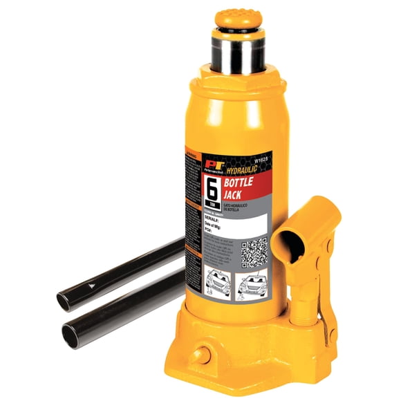 Herramienta hidráulica Bottle Jack Performance Tool W1625 de 6 toneladas (12.000 libras)