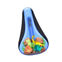 Ioensy - Funda De Cojín Para Asiento De Bicicleta Infantil, Sillín De Bicicleta Acolchado, Funda De Asiento De Bicicleta Infantil, Dinosaurios