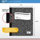 thumbnail image 3 of Cuaderno E-CLIPS USA 24 cm 100 hojas sin rayas - Pack de 24, 3 of 7