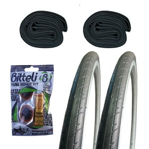 Njk - Combo 2 Neumaticos 700X23C 049 + 2 Camaras + Regalo