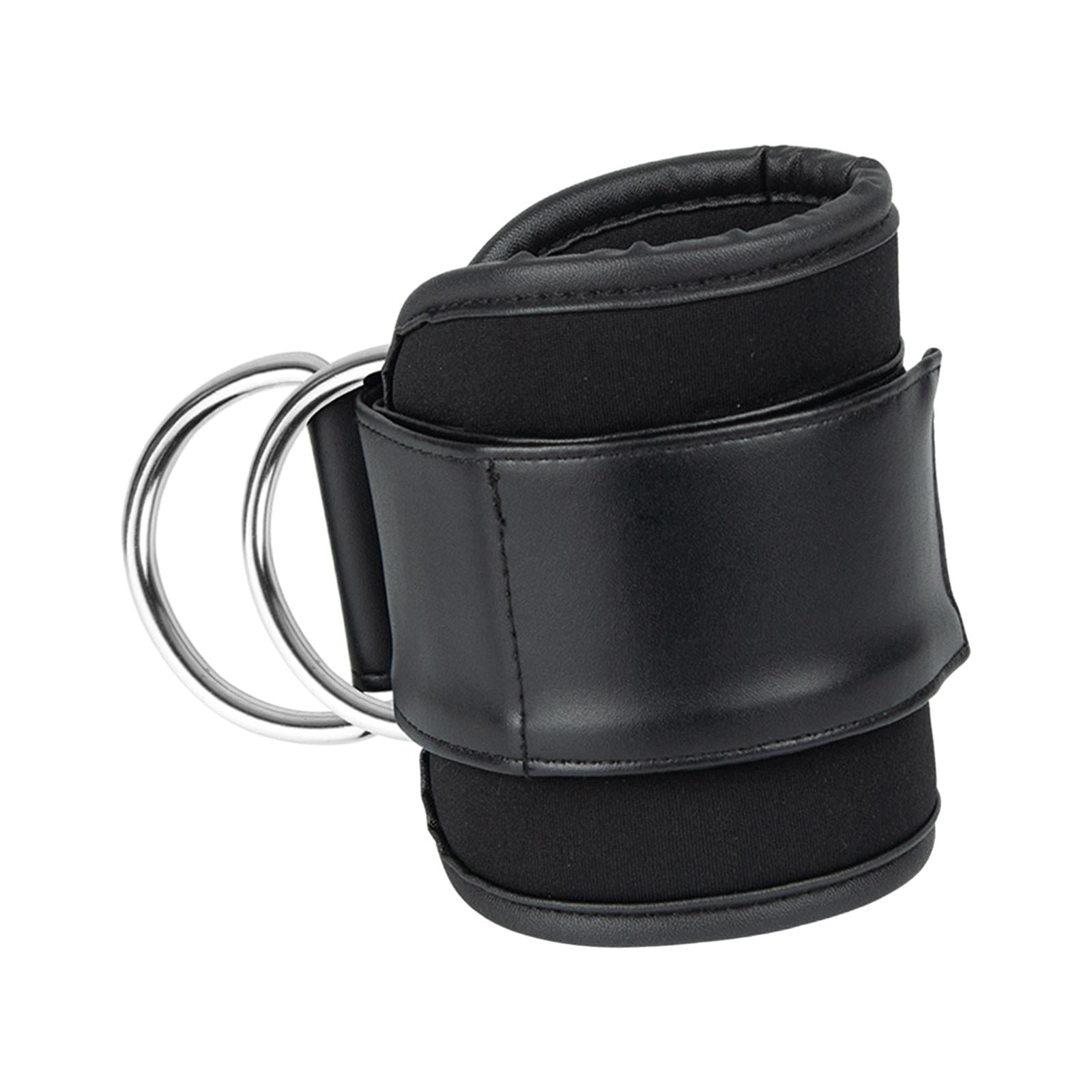 Ioensy - Correa De Tobillo Para Entrenamiento De Fuerza En Las Piernas, Ejercicio De Cadera, Color Negro