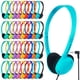 thumbnail image 1 of Auriculares ZNXZXP Paquete de 50, 3,5 mm, Multicolores, 1 of 7