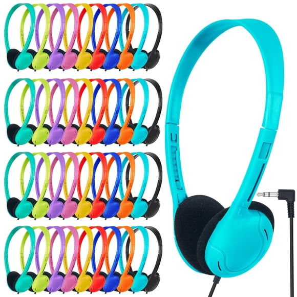 Auriculares ZNXZXP Paquete de 50, 3,5 mm, Multicolores