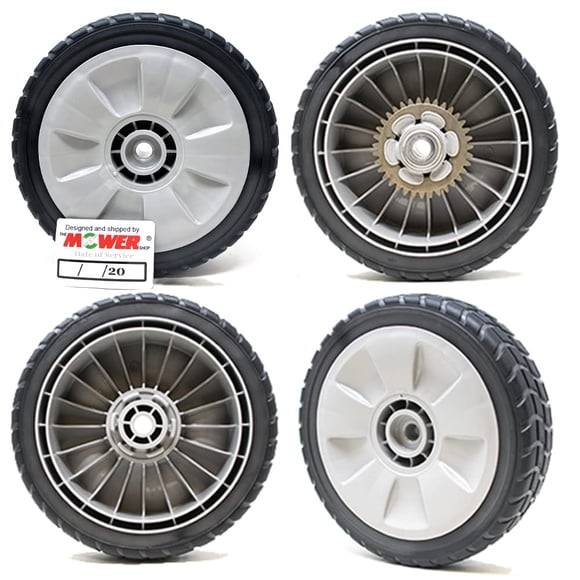 Ruedas The Mower Shop 20 cm (paquete de 4) HRR216