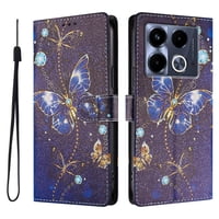 Foxdock Funda Tipo Cartera Para Infinix Note 40 5G Con Soporte Y Correa – Diseño De Patrones Lindos