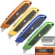 thumbnail image 1 of HORUSDY 4Pack Box Cutter Utility Knife, Heavy Duty Aluminum, 1 of 3