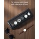 thumbnail image 5 of Caja de Relojes Uten de 6 Compartimentos con Tapa de Vidrio Todo Negro, 5 of 7