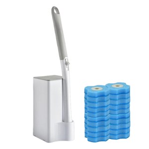 Magideal - Cepillo De Inodoro Desechable, Herramienta De Limpieza, Cepillo Para Inodoro, Accesorios Para Wc, Depurador 20 Océanos