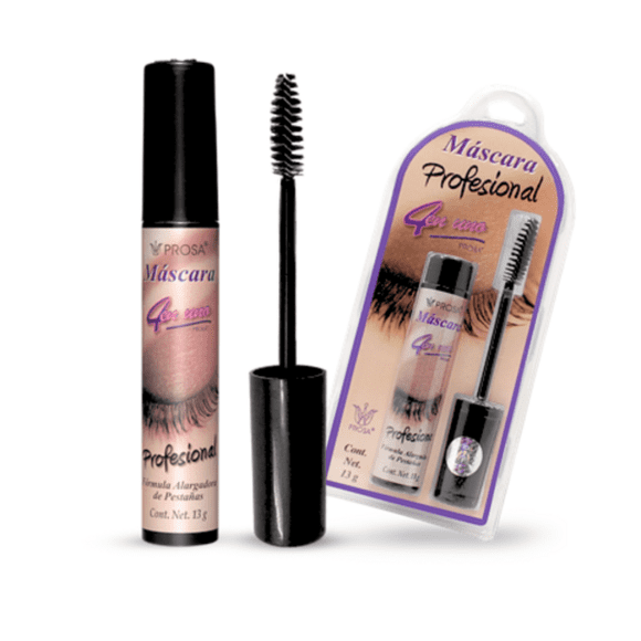 Mascara Pestañas Profesional Waterproof 13 g - Prosa