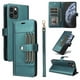 thumbnail image 5 of FOXDOCK Funda tipo Cartera para iPhone 11 Pro Max – Cubierta de Cuero PU con Múltiples Ranuras, Bolsillo para Efectivo y Correa de Muñeca, 5 of 6